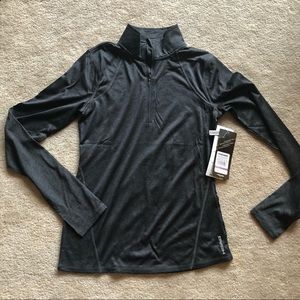 Head Dri-Motion grey half zip pullover size XS